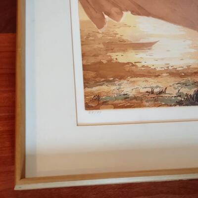 Lot 331: "Laguna Luminosa", by Al Sandler, Signed and Numbered w/COA