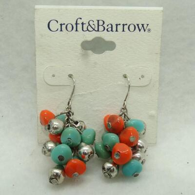Croft & Barrow Cluster Dangle Earrings
