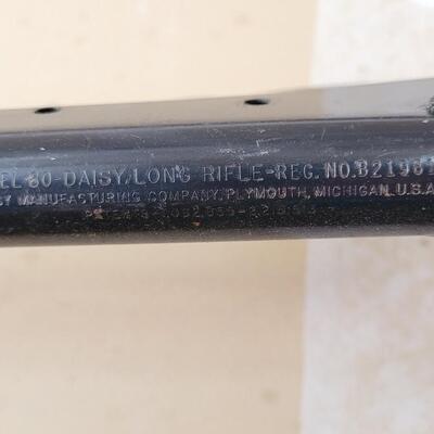Lot 63: Vintage Model #80 DAISY BB Gun Long Rifle
