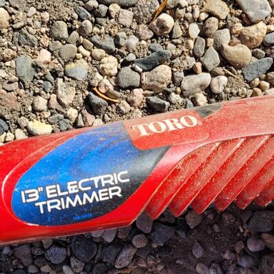 Lot 67: (2) Corded Weedeaters BLACK AND DECKER + TORO