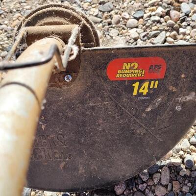 Lot 67: (2) Corded Weedeaters BLACK AND DECKER + TORO