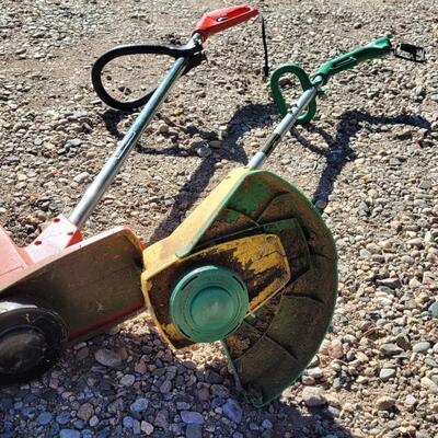 Lot 68: (2) Vintage Corded Weedeaters HOMELITE
