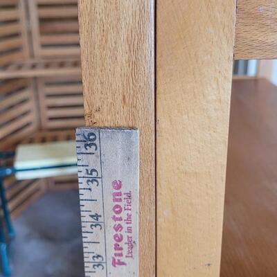 Lot 69: Vintage Mid Century Modern MADE IN ROMANIA Folding Display Shelf