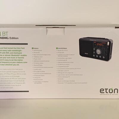 Lot 406: Eton Field BT Grundig Edition AM/FM Shortwave Radio & More