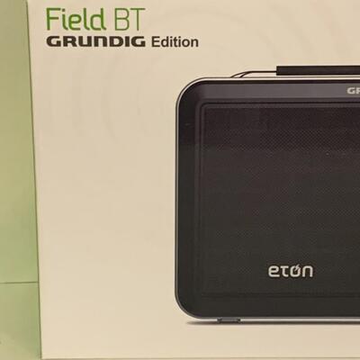 Lot 406: Eton Field BT Grundig Edition AM/FM Shortwave Radio & More