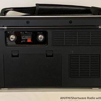 Lot 406: Eton Field BT Grundig Edition AM/FM Shortwave Radio & More