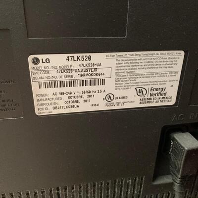Lot 401 LG Plasma TV