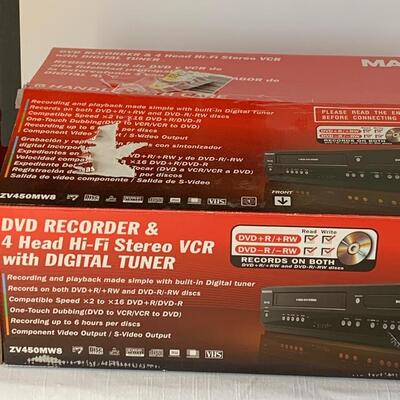 Lot 397: Magnavox DVD/VHS Players