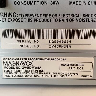 Lot 397: Magnavox DVD/VHS Players