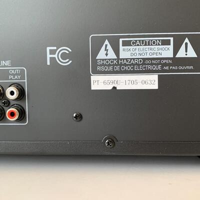 Lot 398: Pyle Double Cassette Deck