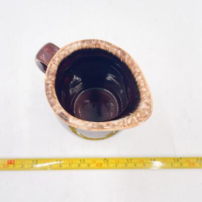 HULL 4â€ DRIP POTTERY CREAMER/PITCHER