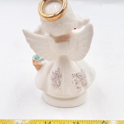 VINTAGE 4.5â€ â€œMAY ANGELâ€ CERAMIC FIGURINE