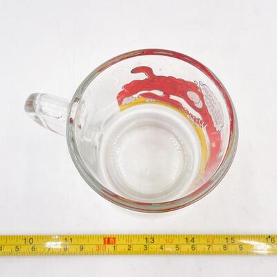 1978 MCDONALDâ€™s GARFIELD & ODIE GLASS MUG