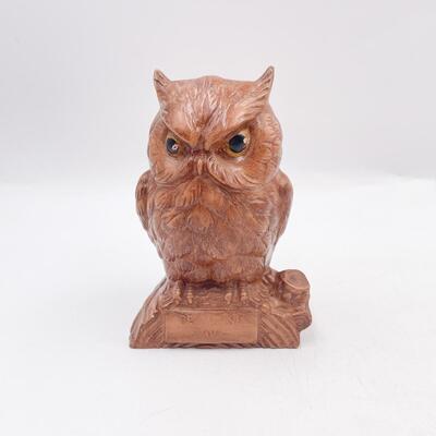 â€œBE WISE, SAVEâ€ 6â€ OWL MONEY BANK