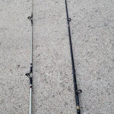 Lot 95: (2) Vintage Fishing Poles (ABU GARCIA & RYOBI)