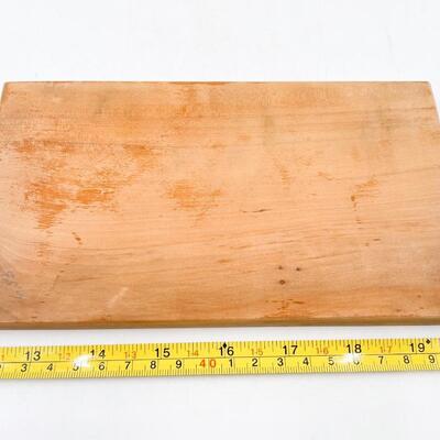 VINTAGE WOODEN SPRINGERLE COOKIE MOLD