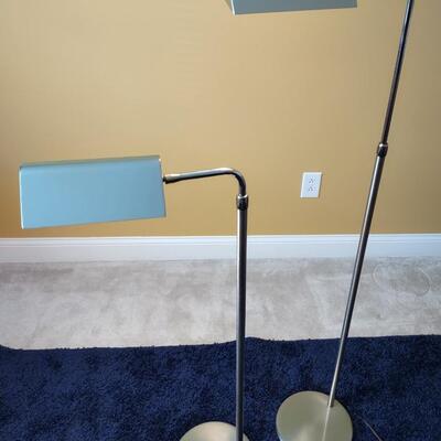 Lot 361: Pair of MCM Adjustable Floor Lamps