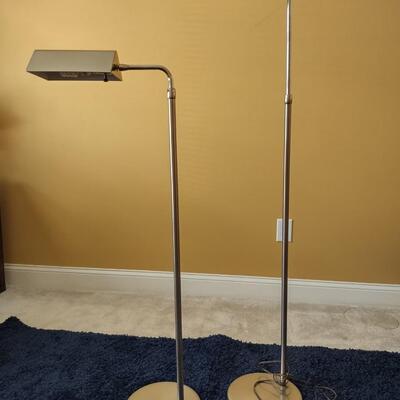Lot 361: Pair of MCM Adjustable Floor Lamps