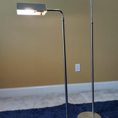 Lot 361: Pair of MCM Adjustable Floor Lamps