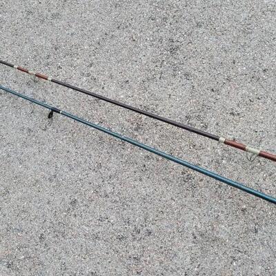 Lot 97: (2) Vintage Fishing Rod and Reel Sets (ABU GARCIA + BROWNING)