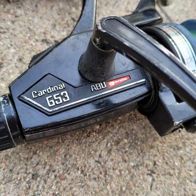 Lot 97: (2) Vintage Fishing Rod and Reel Sets (ABU GARCIA + BROWNING)