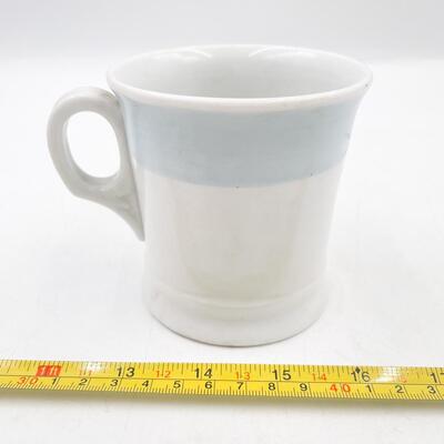 VINTAGE 4â€ FLORAL SHAVING MUG