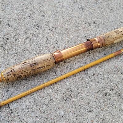 Lot 98: (2) Vintage Fishing Rods (feat.