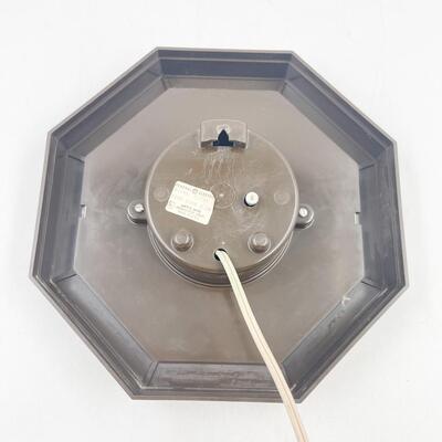 VINTAGE 8â€ PLUG-IN WALL CLOCK