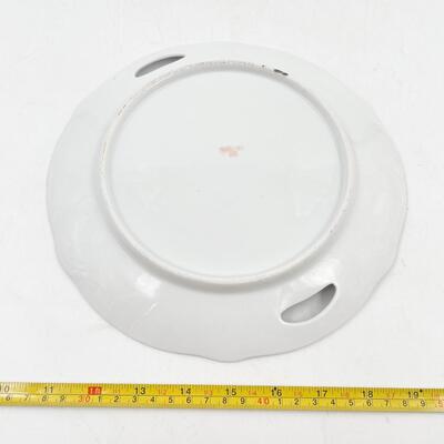 VINTAGE 9.5â€ DECORATIVE FLORAL PLATE