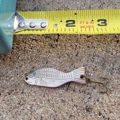Lot 100: Huge Fisherman's Lure w/ Small Lure Box Bundle