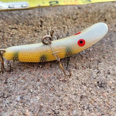 Lot 100: Huge Fisherman's Lure w/ Small Lure Box Bundle