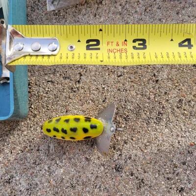 Lot 100: Huge Fisherman's Lure w/ Small Lure Box Bundle
