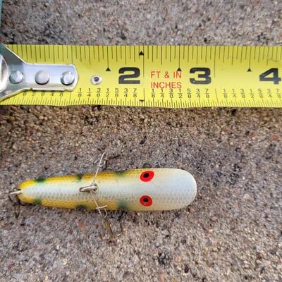 Lot 100: Huge Fisherman's Lure w/ Small Lure Box Bundle