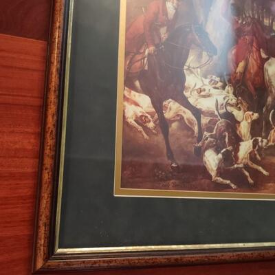 Lot 375: Hunting Wall Art