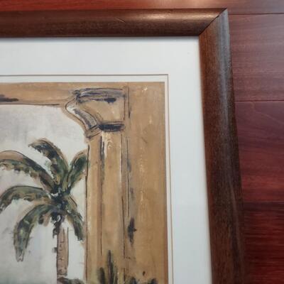 Lot 376: Tropical Artwork