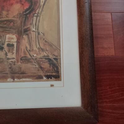 Lot 376: Tropical Artwork