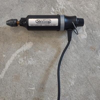 Lot 379: Sterling Mini Drill With Accessories, Skilsaw Power Saw