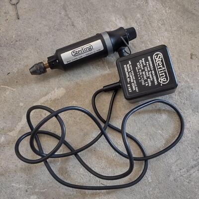 Lot 379: Sterling Mini Drill With Accessories, Skilsaw Power Saw