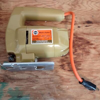 Lot 380: Black & Decker Jig Saw With Blades, Electric Drill, Socket Sets & More