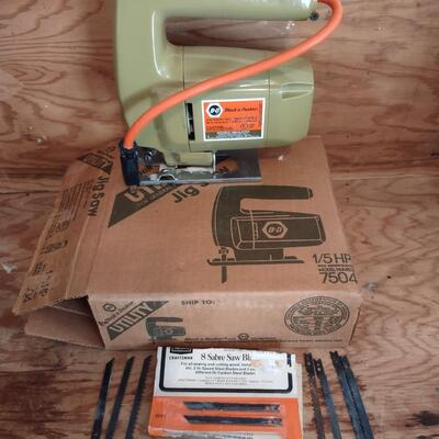 Lot 380: Black & Decker Jig Saw With Blades, Electric Drill, Socket Sets & More