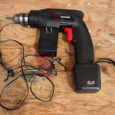 Lot 381: Craftsman Drill, Fluke Multimeter, & Much More