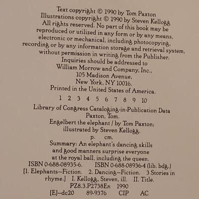Lot 104: "Engelbert the Elephant" & "The Big Box" Children's Books