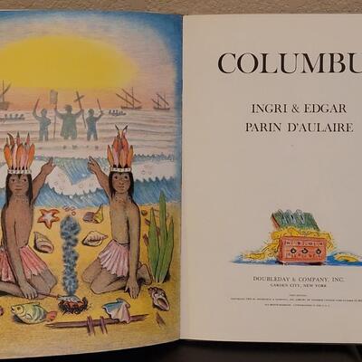 Lot 110: 1955 1st Ed. "COLUMBUS" Children's Book