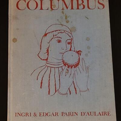 Lot 110: 1955 1st Ed. "COLUMBUS" Children's Book
