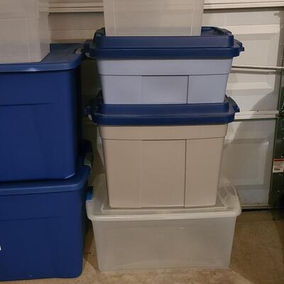 Lot 391: Sterilite Storage Totes and More