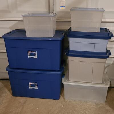 Lot 391: Sterilite Storage Totes and More