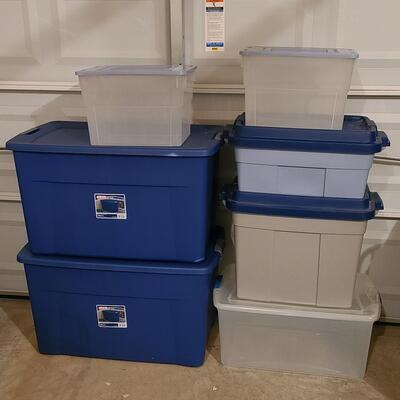 Lot 391: Sterilite Storage Totes and More