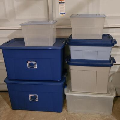 Lot 391: Sterilite Storage Totes and More