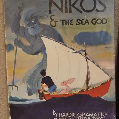 Lot 112: "Nikos & the Sea God" and "Adventures of Salty Sam" Children's Books