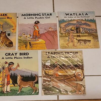 Lot 119: The Platt & Munk Co. (5) Native American Stories Children's Books